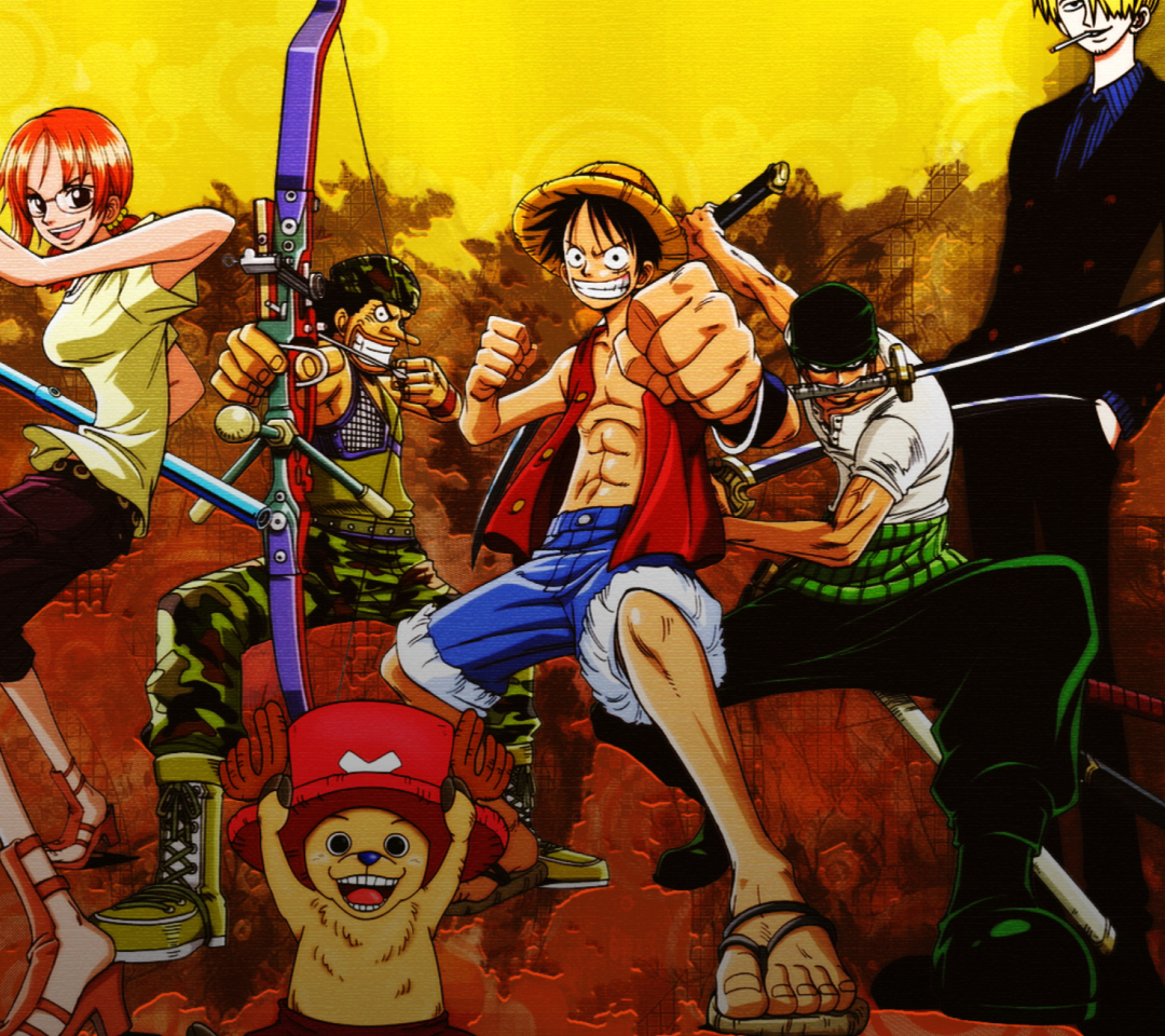Das One Piece Armed Wallpaper 1080x960