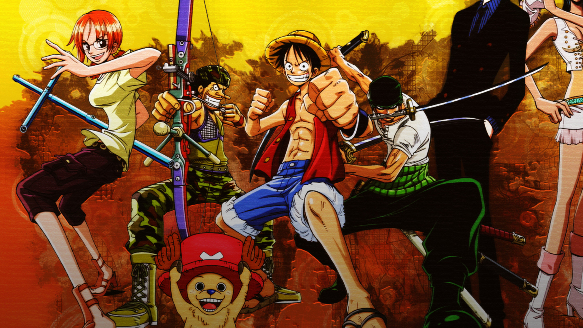 Fondo de pantalla One Piece Armed 1920x1080