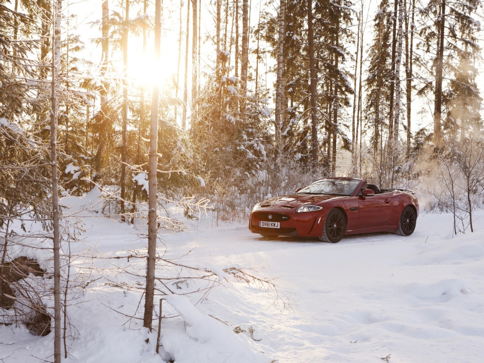 Fondo de pantalla Jaguar XKR-S Convertible 1600x1200