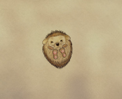Screenshot №1 pro téma Cute Hedgehog 176x144