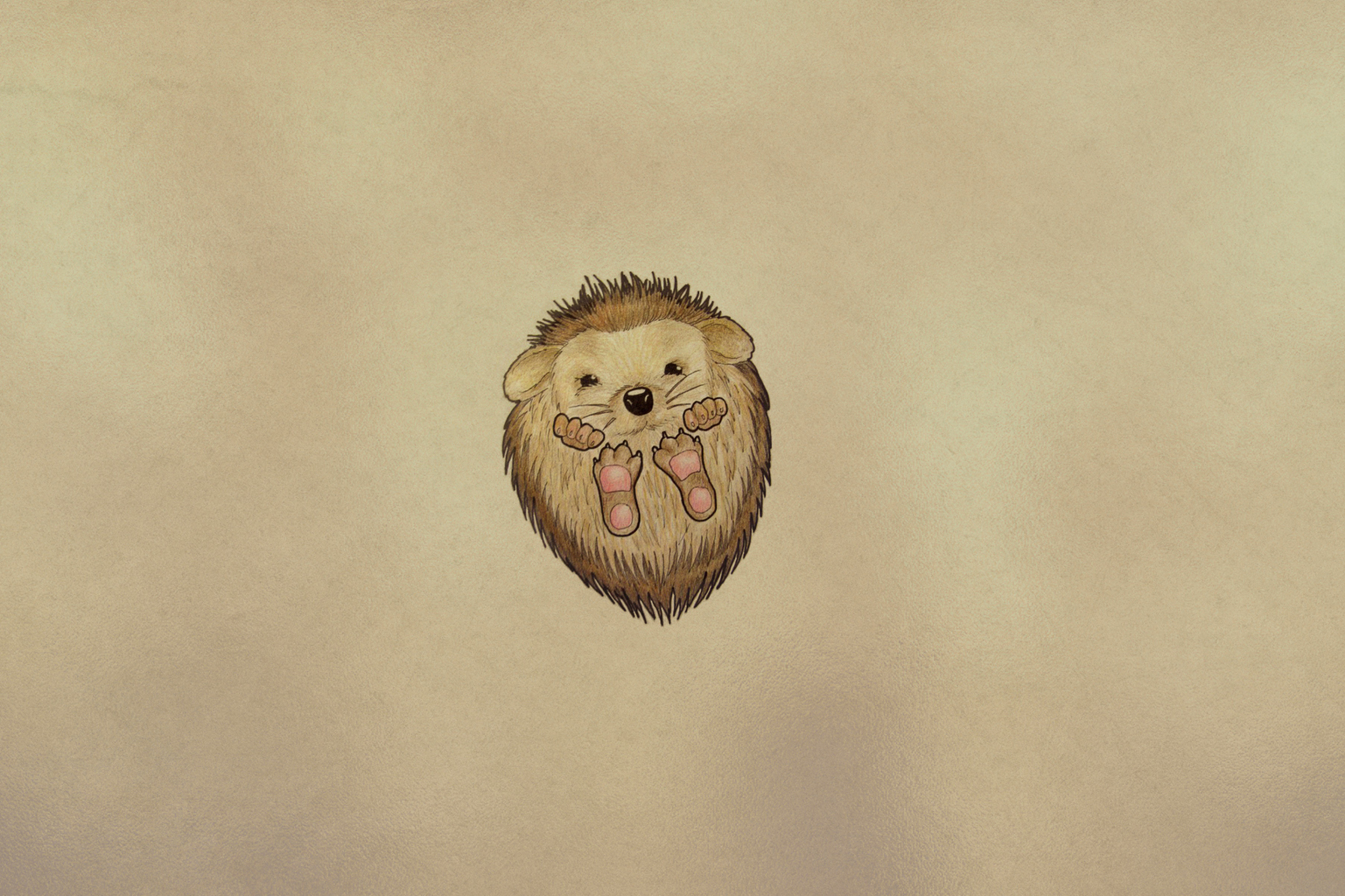 Screenshot №1 pro téma Cute Hedgehog 2880x1920