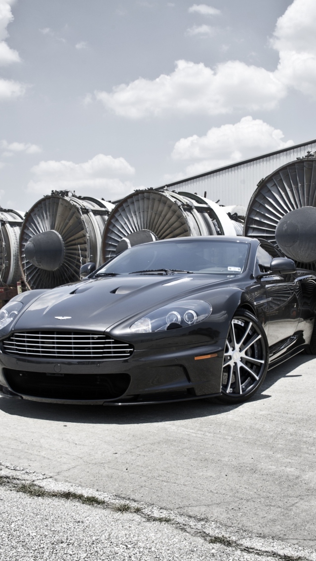 Fondo de pantalla Aston Martin 640x1136