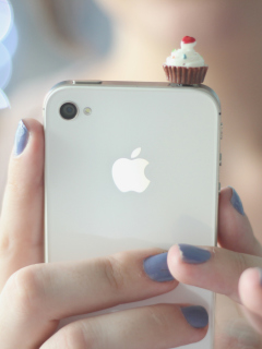 Das Cupcake Iphone Wallpaper 240x320