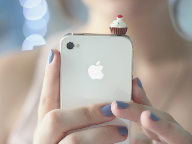 Das Cupcake Iphone Wallpaper 640x480