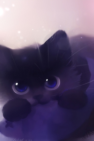 Cute Kitty Art screenshot #1 320x480