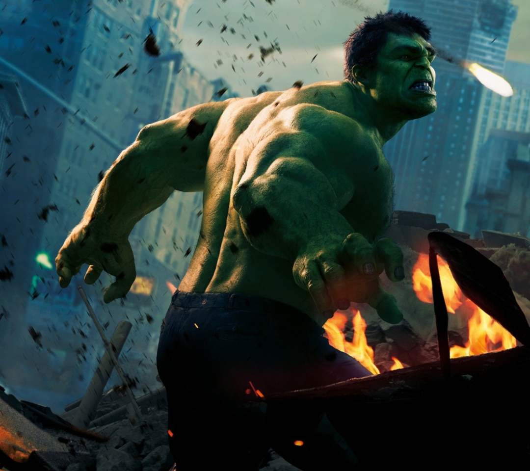 Fondo de pantalla Hulk 1080x960