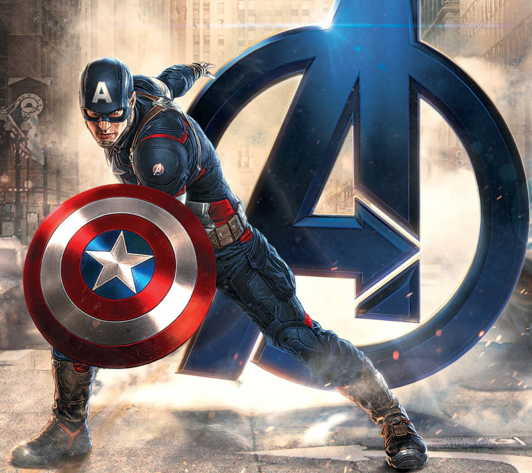 Обои Captain America Marvel Avengers 1080x960