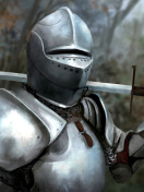 Обои Medieval knight in armor 132x176