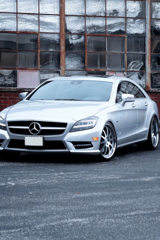Silver Mercedes screenshot #1 320x480