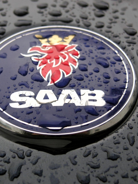 Обои Saab 480x640