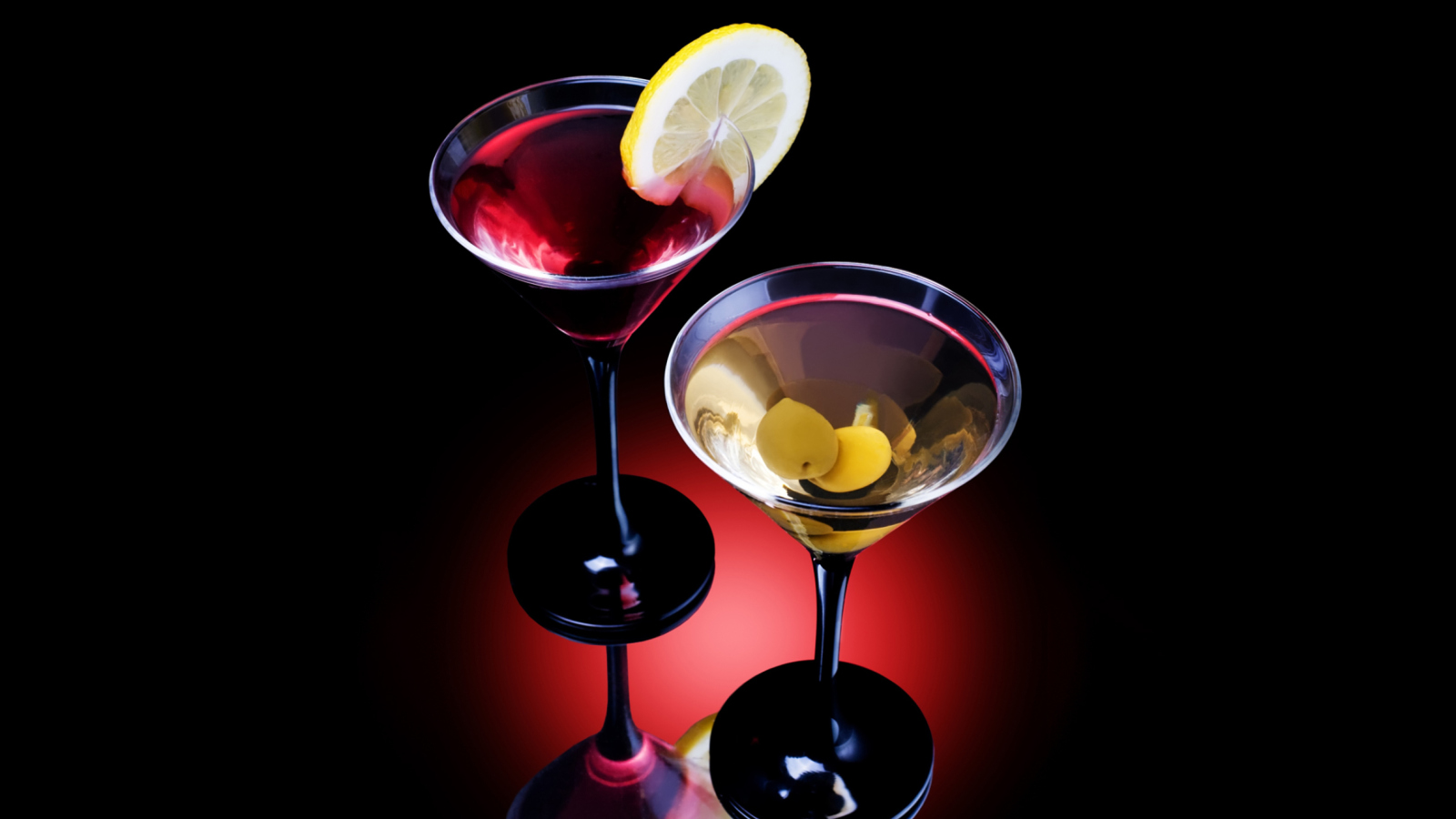 Das Cocktail With Olives Wallpaper 1600x900