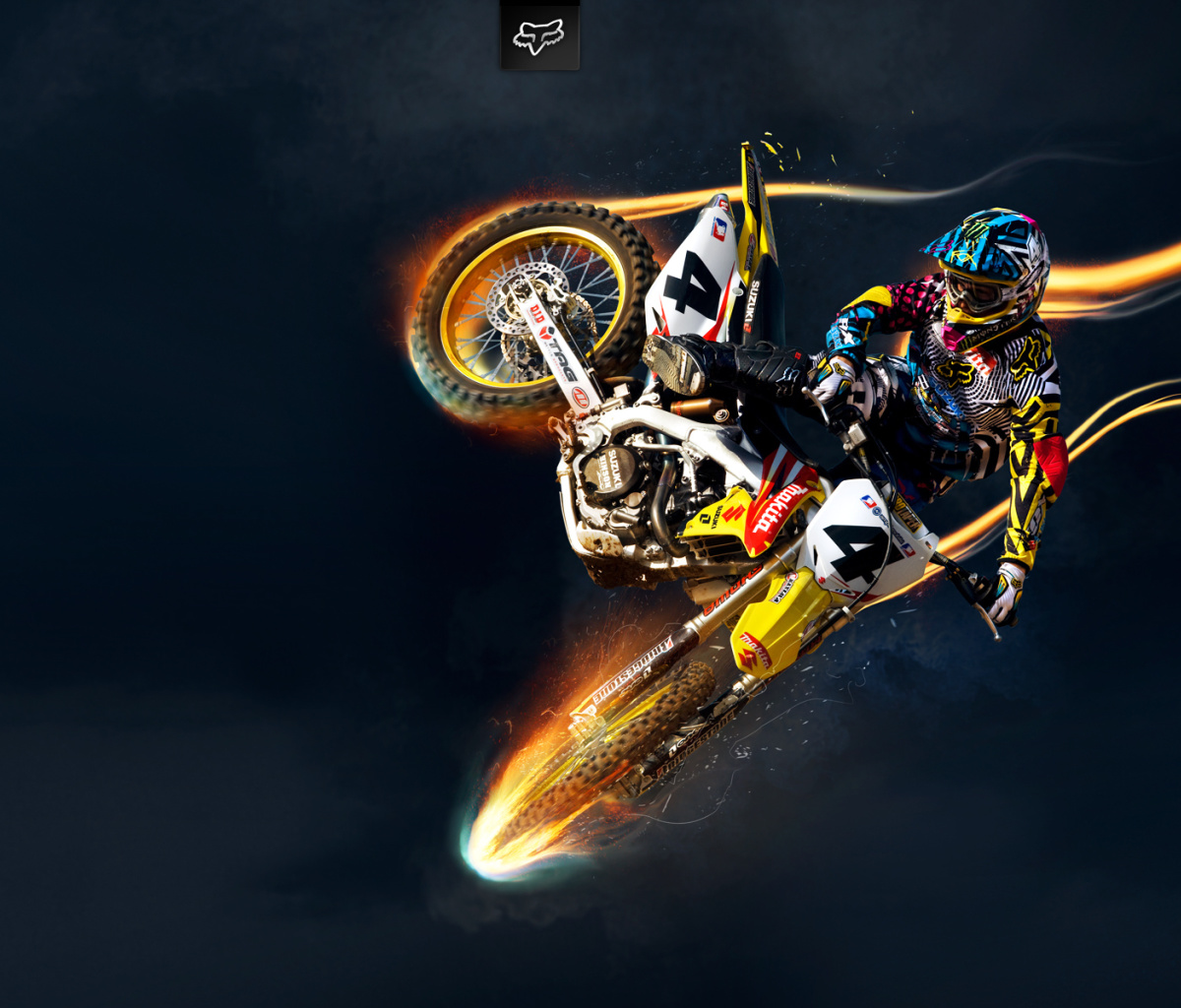 Das Freestyle Motocross Wallpaper 1200x1024