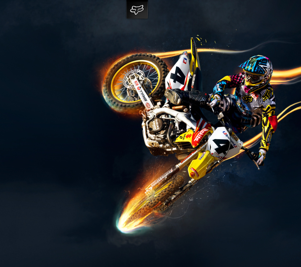 Das Freestyle Motocross Wallpaper 960x854