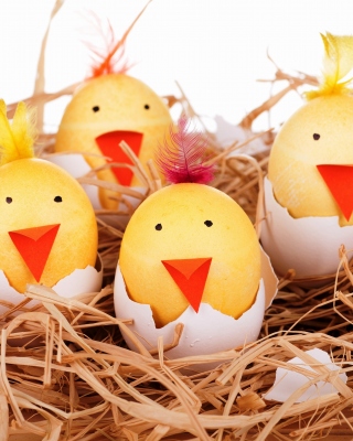 Smile Easter Eggs sfondi gratuiti per iPhone 4S