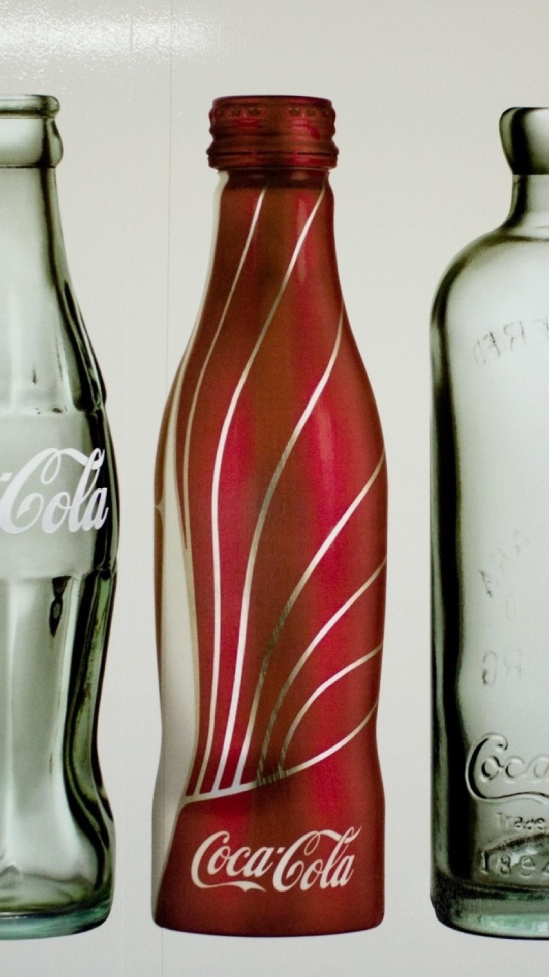 Fondo de pantalla Old Coca Cola Bottles 1080x1920