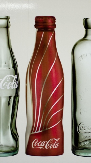 Обои Old Coca Cola Bottles 360x640