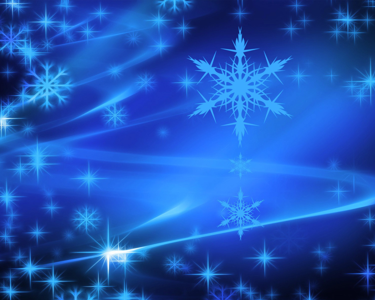 Das Snowflakes Wallpaper 1280x1024