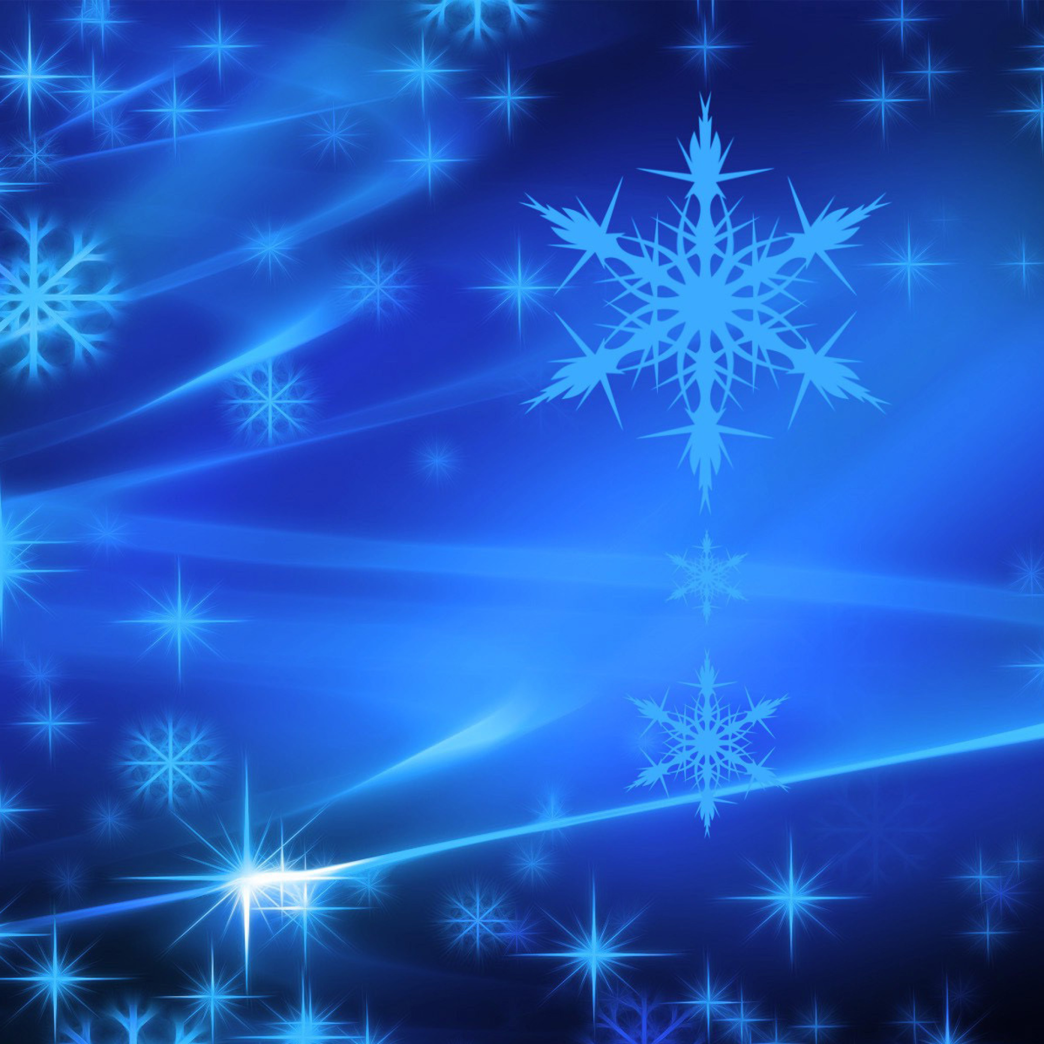 Sfondi Snowflakes 2048x2048