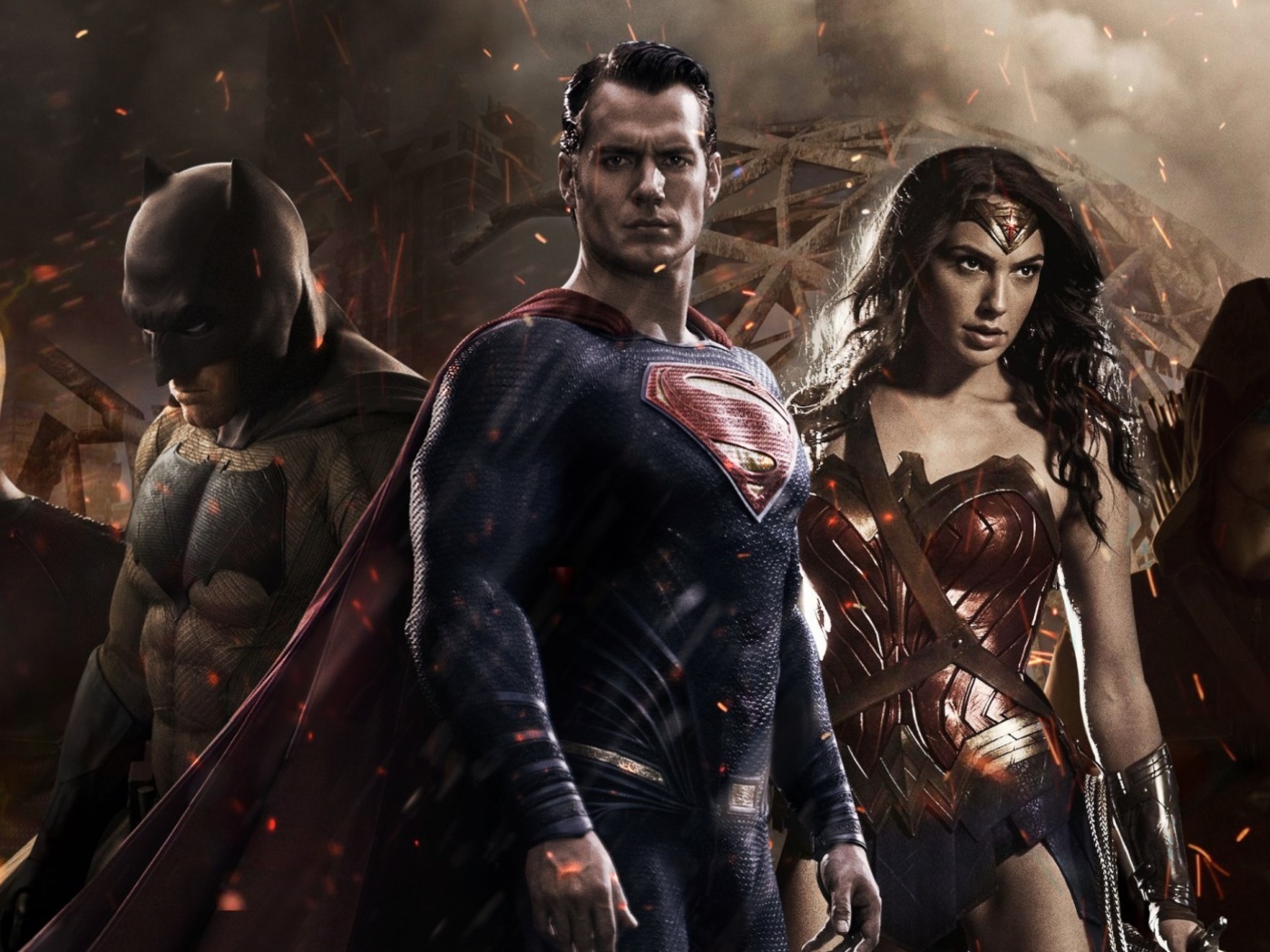 Das Batman v Superman Dawn of Justice Wallpaper 1400x1050