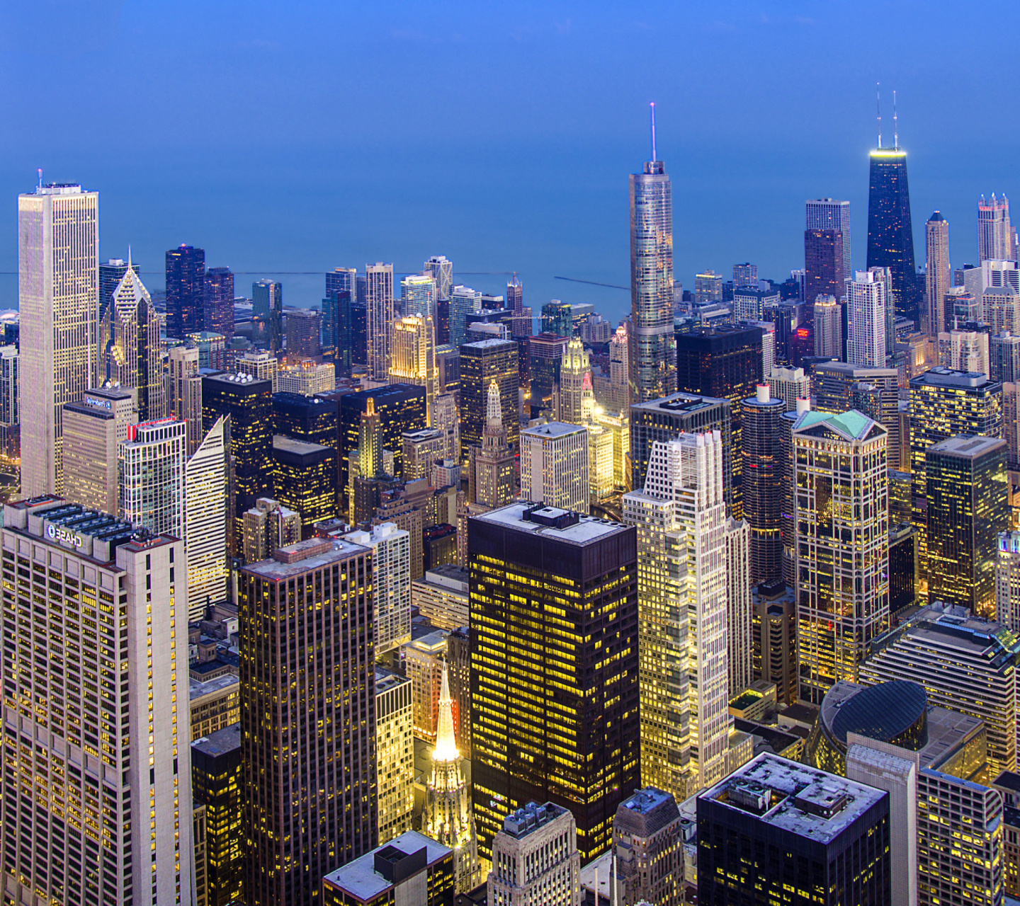 Das Chicago, Illinois Wallpaper 1440x1280