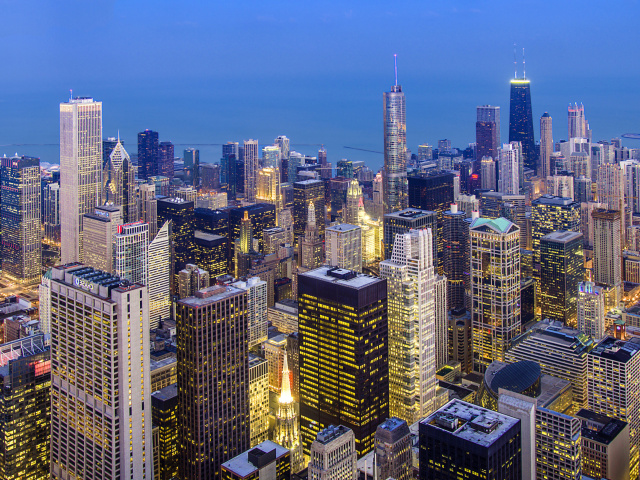 Chicago, Illinois wallpaper 640x480