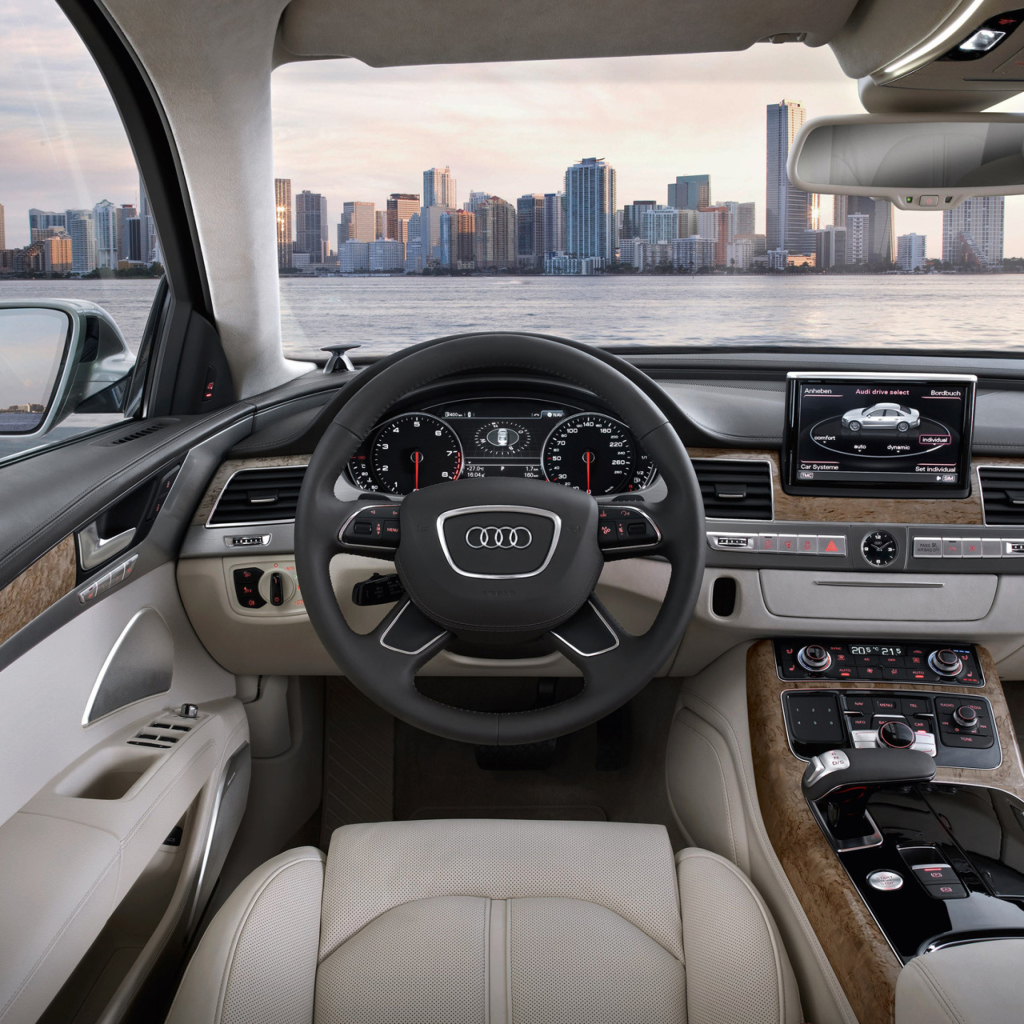 Screenshot №1 pro téma Audi A8 Interior 1024x1024