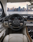Fondo de pantalla Audi A8 Interior 128x160