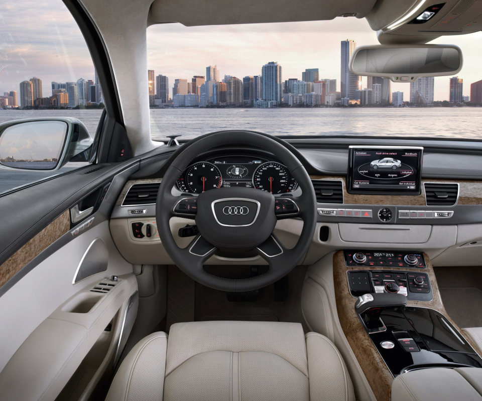 Sfondi Audi A8 Interior 960x800