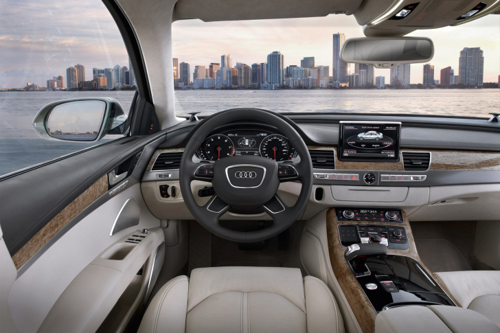Fondo de pantalla Audi A8 Interior