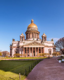 Wallpaper St Isaacs Cathedral, St Petersburg, Russia screenshot #1 128x160