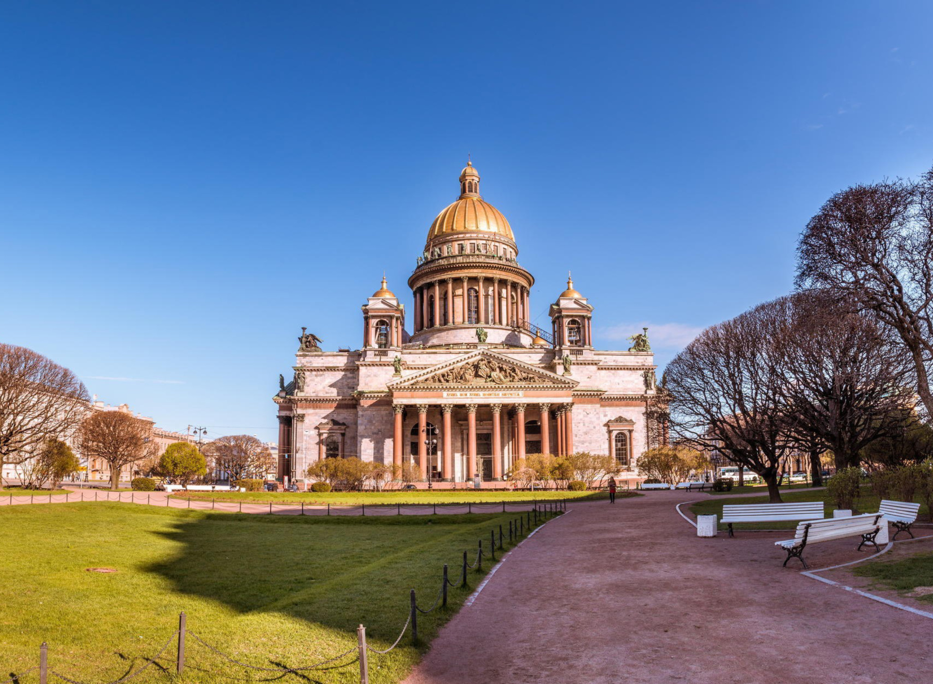 Обои Wallpaper St Isaacs Cathedral, St Petersburg, Russia 1920x1408