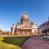 Wallpaper St Isaacs Cathedral, St Petersburg, Russia screenshot #1 208x208