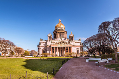 Wallpaper St Isaacs Cathedral, St Petersburg, Russia screenshot #1 480x320