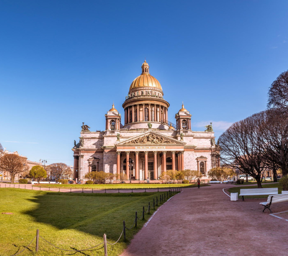Wallpaper St Isaacs Cathedral, St Petersburg, Russia screenshot #1 960x854