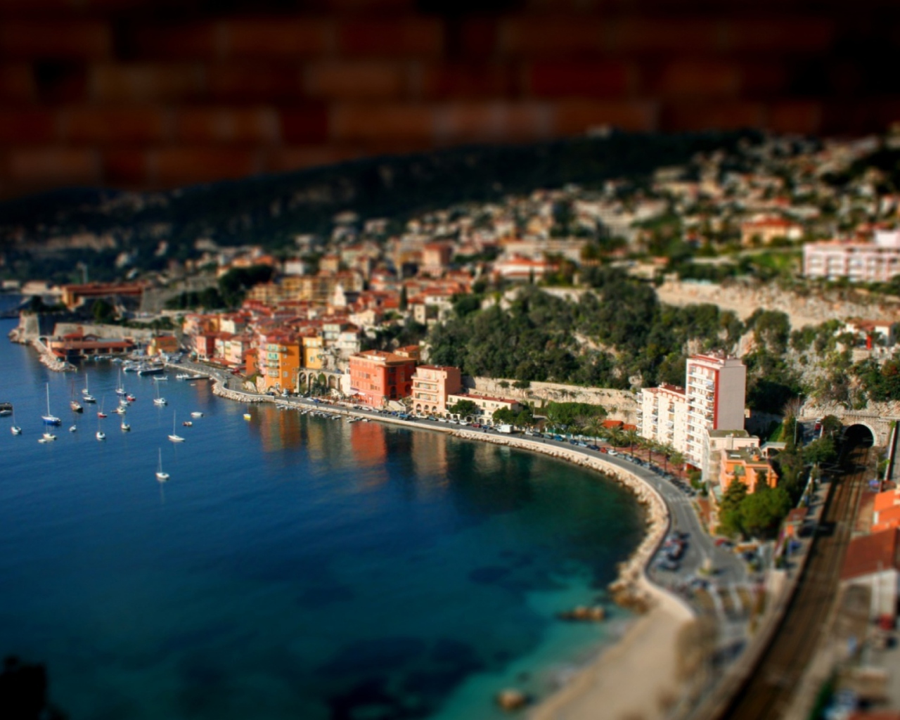 Das Monaco Panorama Wallpaper 1280x1024