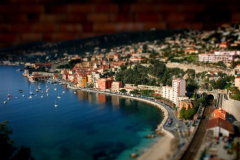 Das Monaco Panorama Wallpaper 480x320