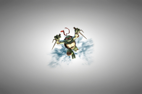 Screenshot №1 pro téma Teenage Mutant Ninja Turtles 480x320