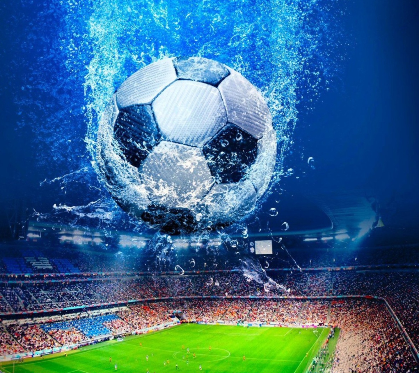 Football Stadium wallpaper 1440x1280