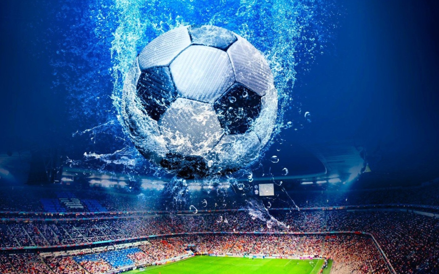 Football Stadium wallpaper 1440x900