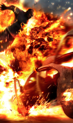 Screenshot №1 pro téma Car Crash Explosion 240x400