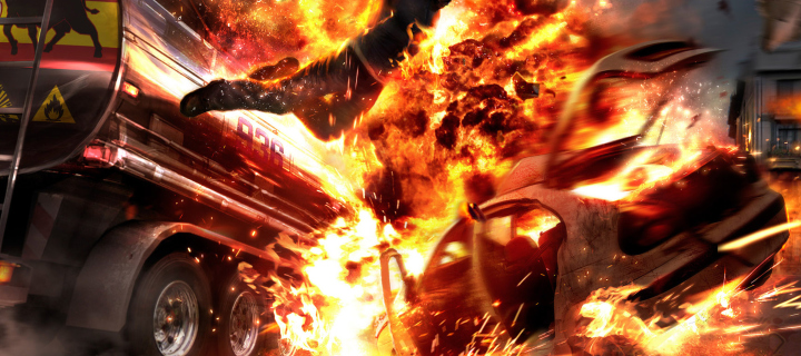 Car Crash Explosion screenshot #1 720x320