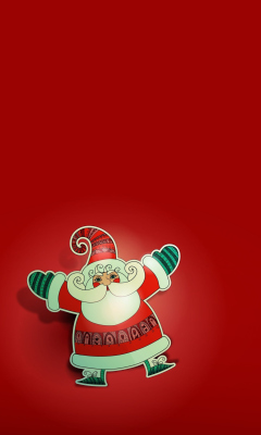 Sfondi Dancing Santa 240x400