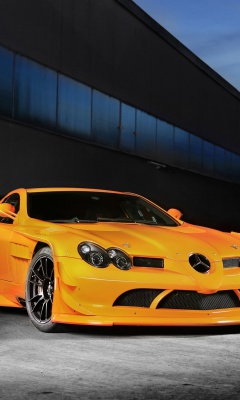 Das Mercedes-Benz SLR McLaren 722 Edition Wallpaper 240x400