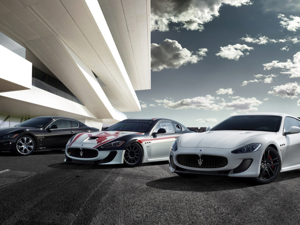 Das Maserati Cars Wallpaper 1024x768