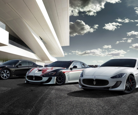 Das Maserati Cars Wallpaper 480x400