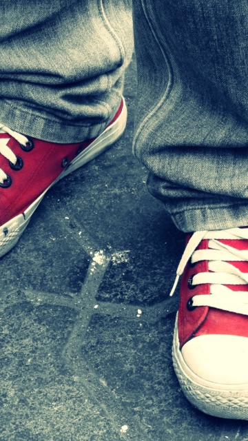 Screenshot №1 pro téma Red Sneakers 360x640