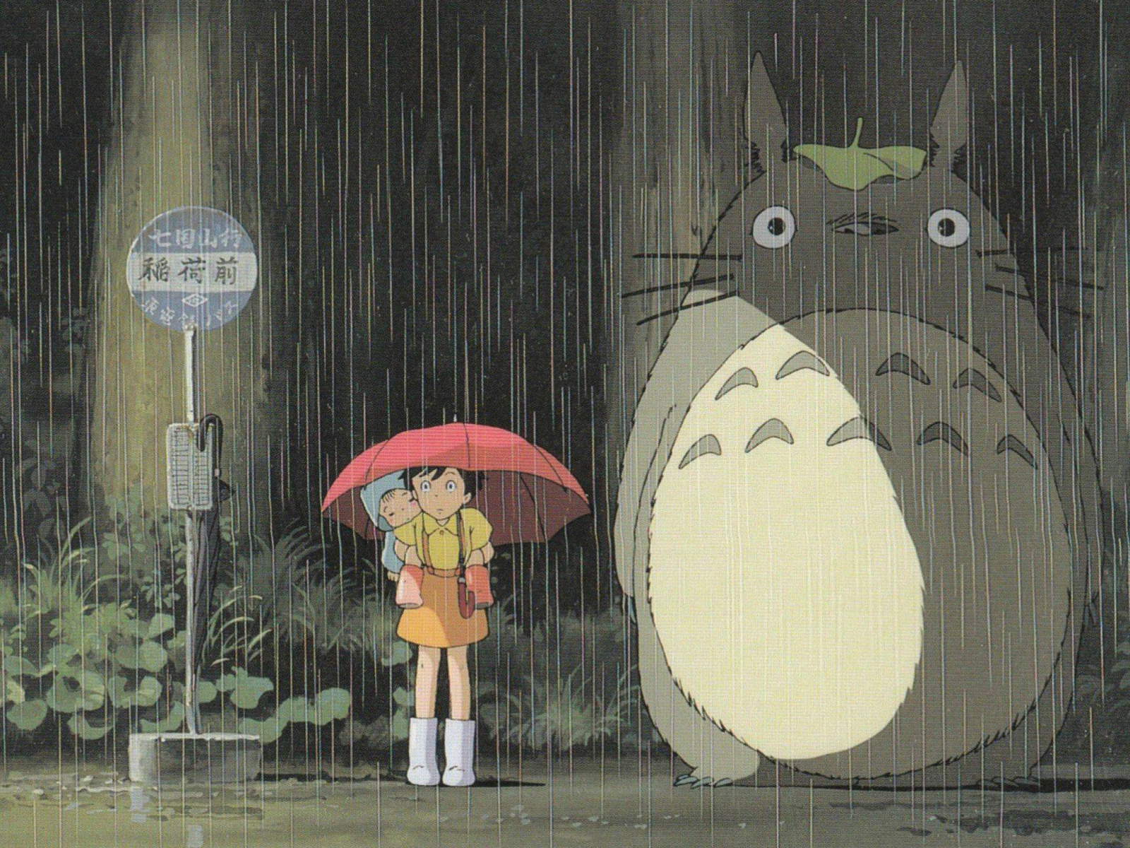 Fondo de pantalla My Neighbor Totoro Japanese animated fantasy film 1600x1200