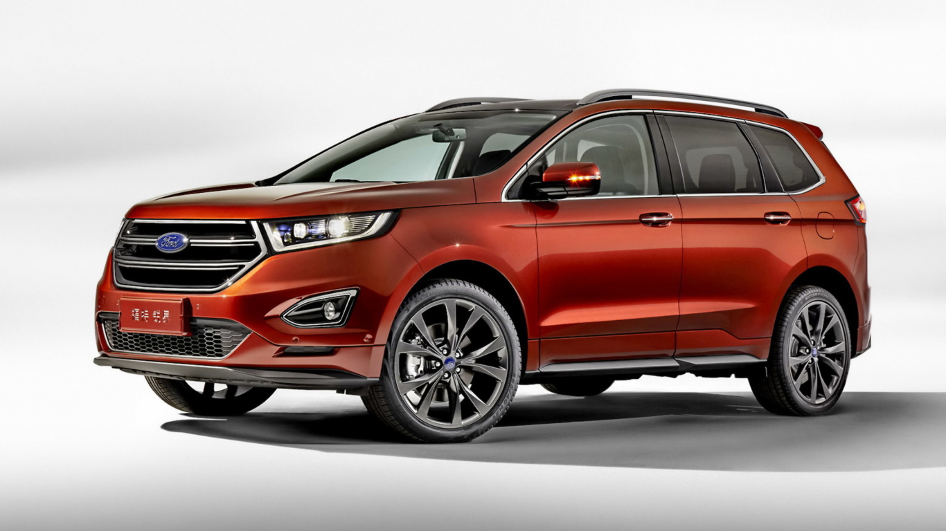 Sfondi 2014 Ford Edge Crossover 1366x768