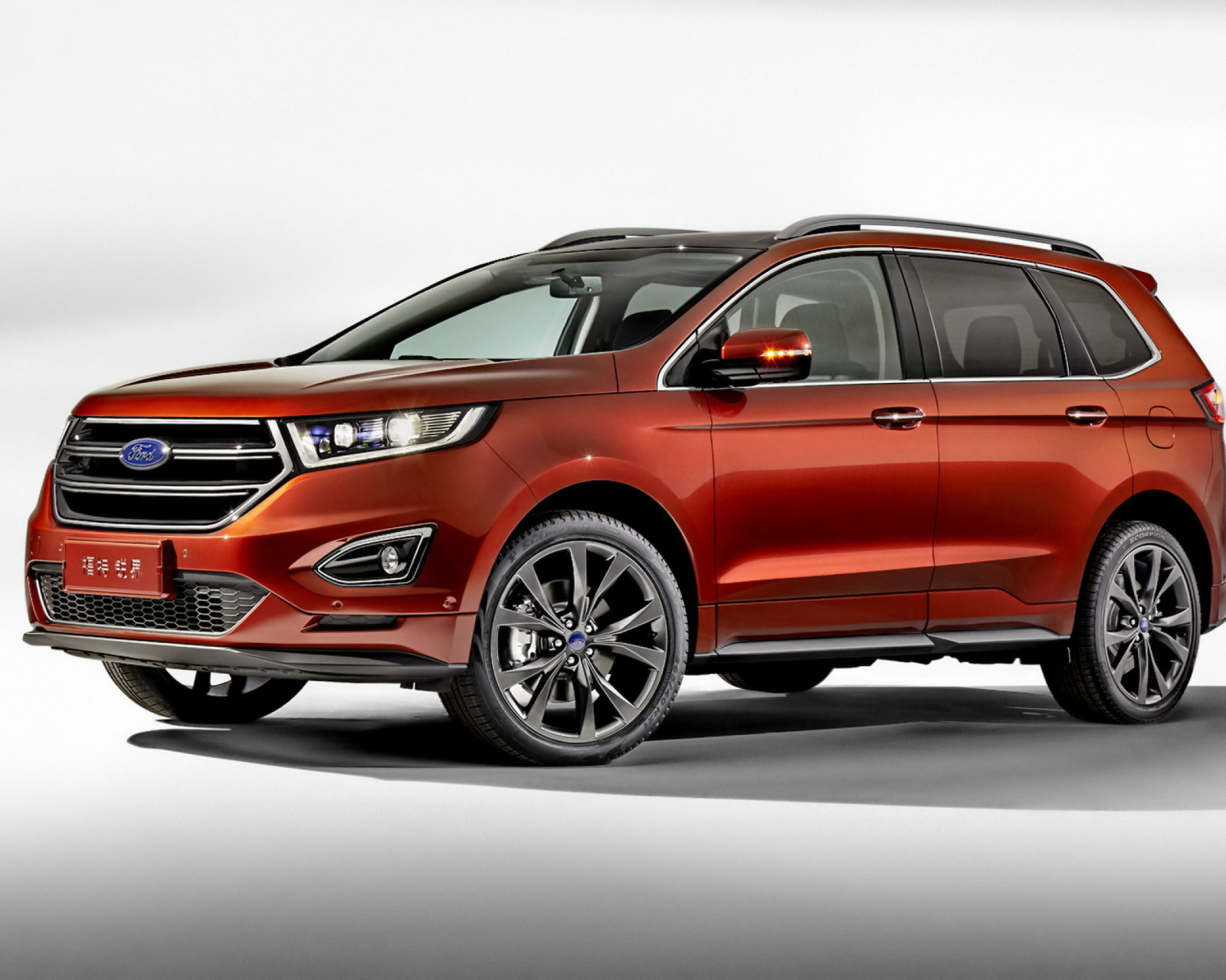 Обои 2014 Ford Edge Crossover 1600x1280