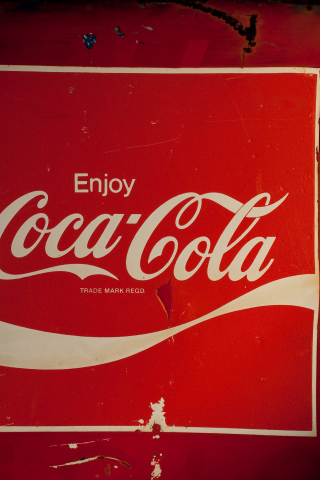 Das Enjoy Coca-Cola Wallpaper 320x480